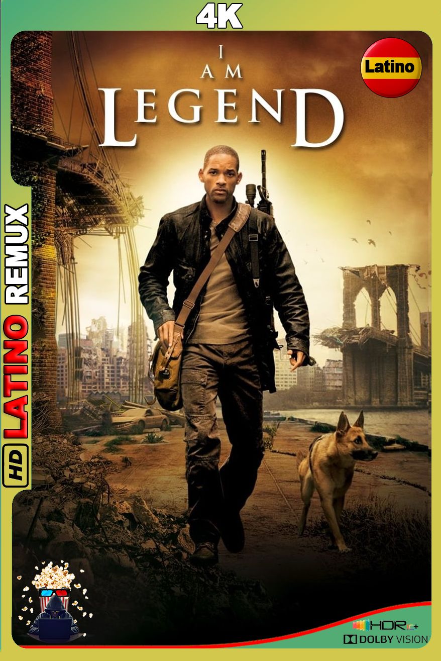 Soy Leyenda (2007) BDRemux 4K DV HDR10 Latino-Inglés