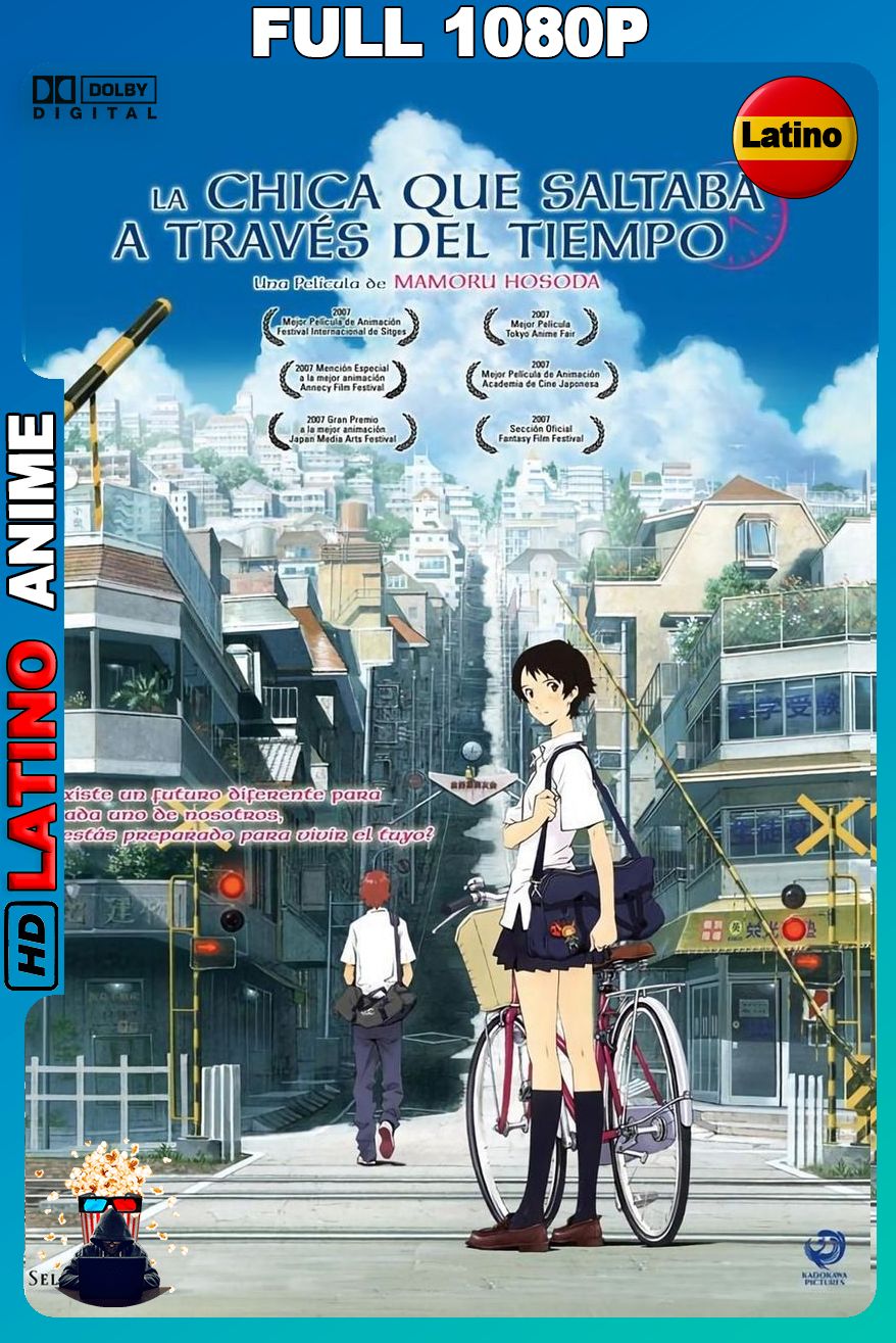 La Chica Que Saltaba A Través Del Tiempo (2006) [FULL 1080P] WEB-DL [Latino-Japonés]