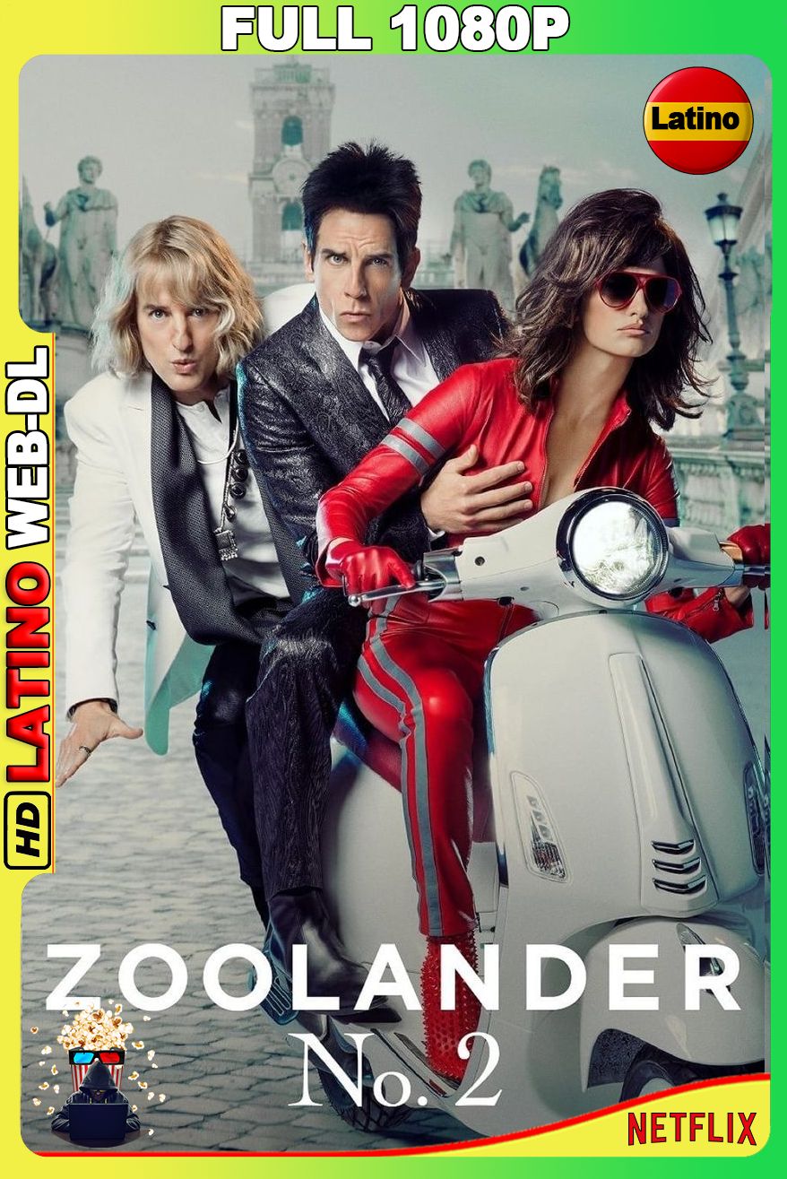 Zoolander 2 (2016) [Full 1080p] {NTFX} WEB-DL [Latino-Inglés]